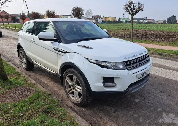 land rover łódzkie Land Rover Range Rover Evoque cena 17500 przebieg: 190000, rok produkcji 2011 z Krośniewice